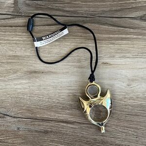 Vintage 1995 Saban Power Ranger Crystal Necklace Powerranger Bandai Toy Jewelry